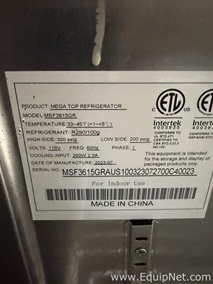 Unidade de Refrigeração Atosa MSF3615GR