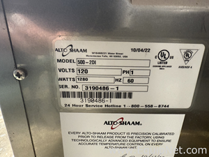 Maquinaria para Proceso de Alimentos Alto Shaam Inc 500-2DI