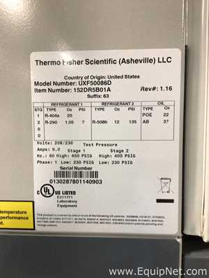 Thermo Scientific UXF50086D REVCO UXF Upright Refrigerator