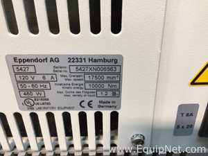Eppendorf 5430 Laboratory Centrifuge