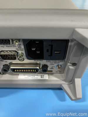 Lot of 2 Keysight Agilent 34970A Data Acquisition / Switch Unit Mainframes