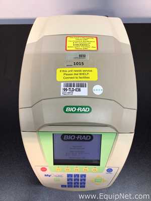 PCR e Termociclador Bio-Rad MyCycler