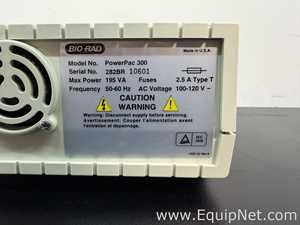 Lot of 3 Bio-Rad PowerPac Power Supplies