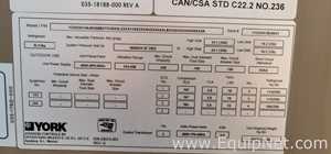 Enfriador York YCIV0307HA46VABBTXXSXXLXXXX11SXXXXHXXXXXLBXX3XXXXXXH5NXXXXR