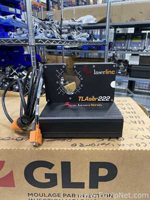 LaserLinc TLAser222 Laser Micrometer Gauge w/ NetLinc External Interface Kit