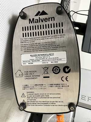 Malvern Instruments Mastersizer 3000 Particle Sizer With Hdro EV Module and Computer