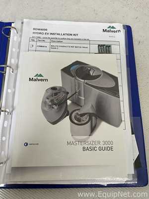 Malvern Instruments Mastersizer 3000 Particle Sizer With Hdro EV Module and Computer