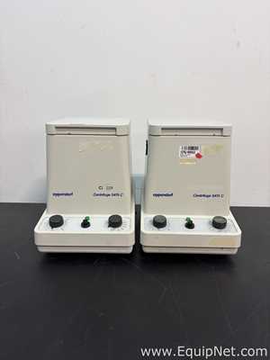 Lot of 2 Eppendorf 5415 C Laboratory Centrifuges