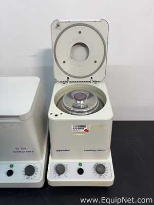 Lote de 2 Centrífuga para laboratorio Eppendorf 5415C