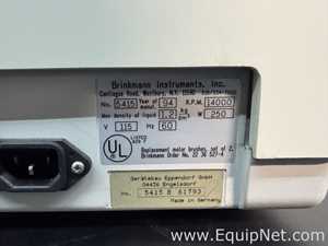 Lote de 2 Centrífuga para laboratorio Eppendorf 5415C