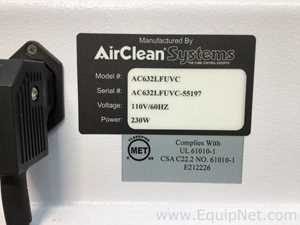 Air Clean Systems 600 PCR Workstation