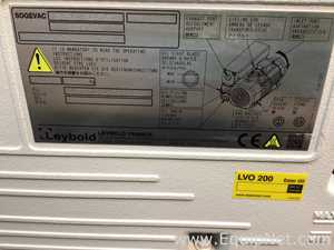 Bomba a Vácuo Leybold Sogevac SV 40/65 BIFC