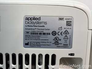 Lot of 2 Applied Biosystems SimpliAmp Thermal Cyclers