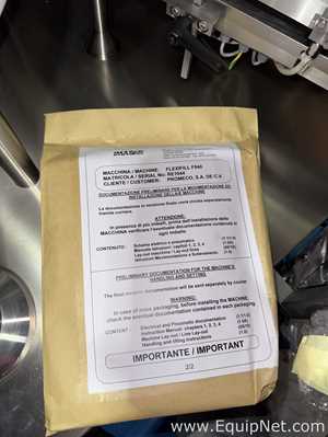 Brand New and Unused IMA LIFE Liquid Bottle Filling and Capping Line