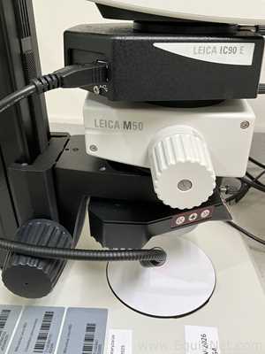Leica M50 Stereo Microscope With Leica IC90 Digital Camera and Computer