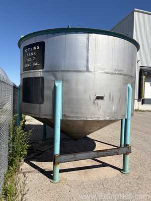 Sparling Tank 3000 Gallon stainless Steel Holding Tank