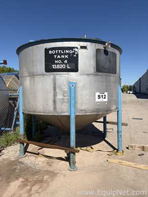 Sparling Tank 3000 Gallon stainless Steel Holding Tank