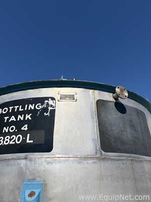 Sparling Tank 3000 Gallon stainless Steel Holding Tank