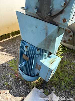 Fabricated Products Approx 1900 Gallon Stainless Steel Jacketed Mixing Tank with Internal Coil
