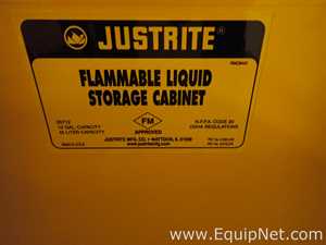 Gabinete de Almacenamiento de Inflamables JustRite Requisitos de aire 12 GALS.  12 Galones