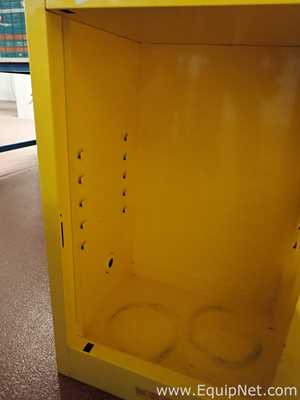 Gabinete de Almacenamiento de Inflamables JustRite Requisitos de aire 12 GALS.  12 Galones