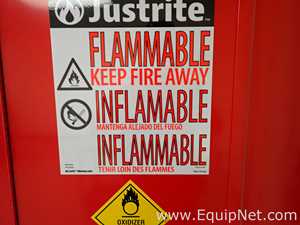 Gabinete de Almacenamiento de Inflamables JustRite Requisitos de aire 96 GALS.  96 Galones