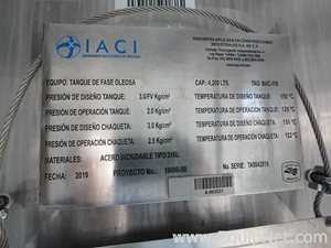Tanque aço inox IACI 