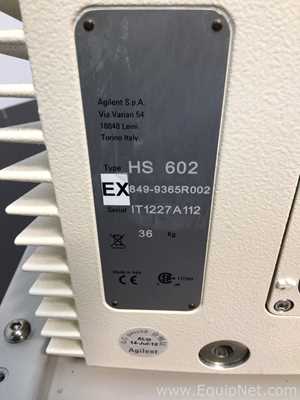 Agilent HS602 Dual-Stage Rotary Vane Vacuum Pump