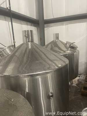 7 BBL Electric Brew System with Mash Tun and Hopper