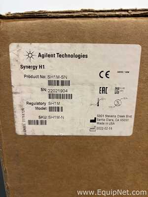 Leitor de MicroPlaca Agilent Technologies Synergy H1. Sem Uso