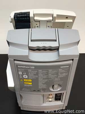 Analizador Siemens RapidPoint 500