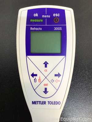 Refractómetro Mettler Toledo Refracto 30GS