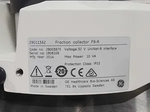 Lot of 2 GE Healthcare Bio-Sciences AB Fraction Collector F9-R Fraction Collector