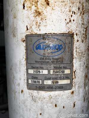 Mezclador Acero inoxidable Various 250RS200.  1,940 Galones