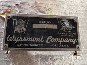 Secador Wyssmont Wyssmont NE-18