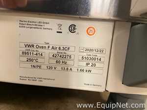 VWR Oven F Air 6.3CF Forced Air Laboratory Oven