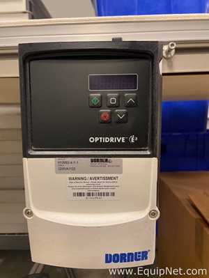 Dorner 2200 Low Profile Belt Conveyor (24x72) and Optidrive E3 VFD Controller