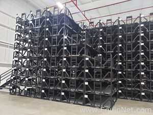 Manipulação de Material Custom STACKABLE PANEL STORAGE AND HANDLING RACK