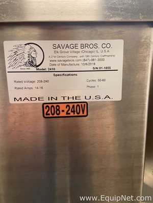 Lot of 3 Savage Bros FireMixer-14 Model 2410 Electric Candy Cooker Mixer with Stand