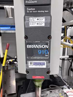 Branson 910IW Ultrasonic Welder