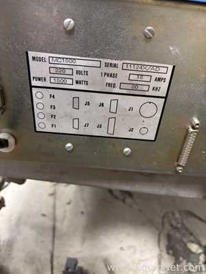 Lot of Two Thermosonics Commander Series MC1500 Sonic Ribbon Cutter and Ultrasonic Welder