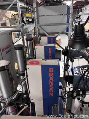 Branson 2000ae Ultrasonic Welder with Branson 2000T Ultrasonic Power Supply