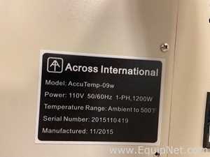 Across International AccuTemp 0.9 Vacuum Drying Oven