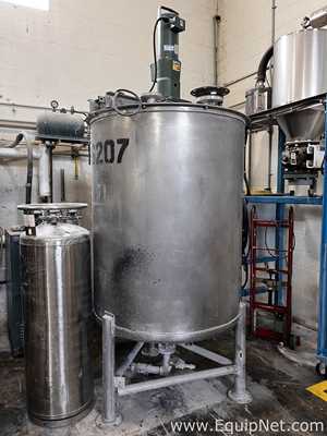 Tanque Acero inoxidable Sharpsville Container Corporation .  500 Galones