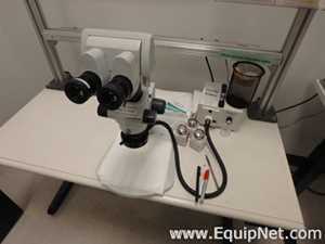 lote de  4 Microscópio Olympus 
