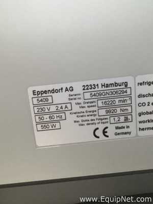 Centrífuga para laboratorio Eppendorf 5427R