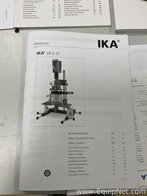 IKA LR2.ST Laboratory 2 Litre Jacketed Glass Reactor
