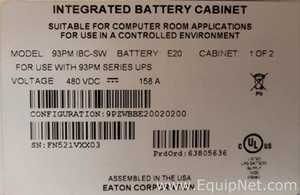 Fonte de Energia  Eaton Corporation 93PM UPS 20-200kW