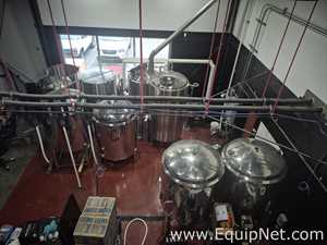 Equipamento de fabricação de cerveja e destilação  