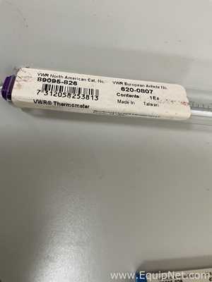 Lot of 4 VWR 89095-826 Precision Glass Thermometers